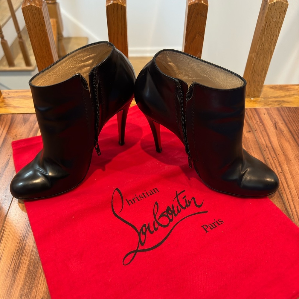 Christian Laboutin booties